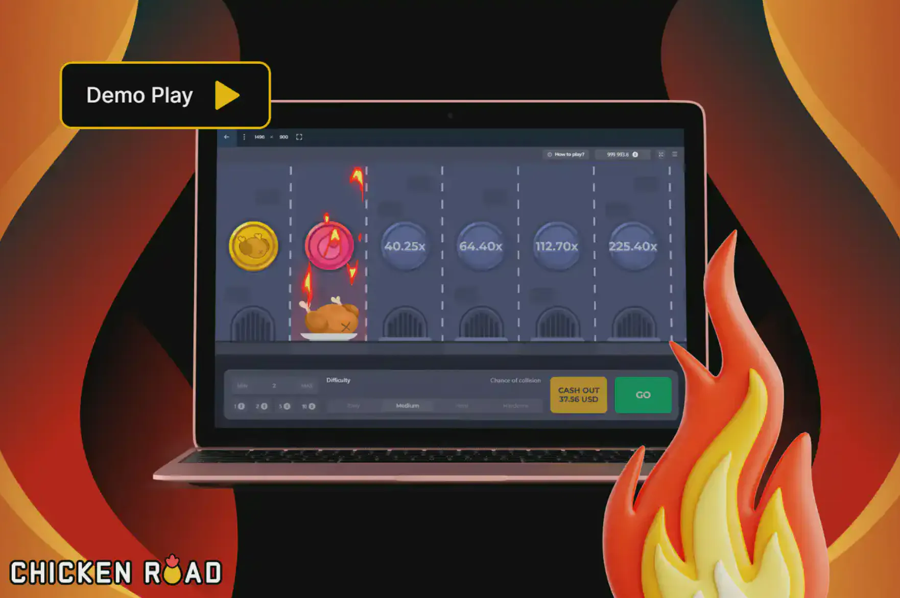1win Chicken Road demo