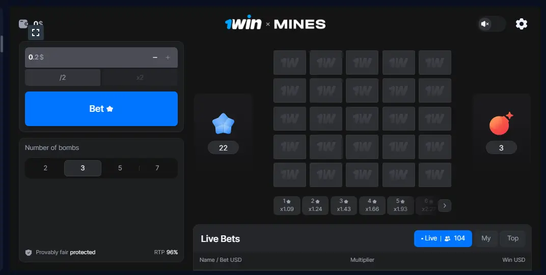 Strategy and Tactics to Win at Mines 1win