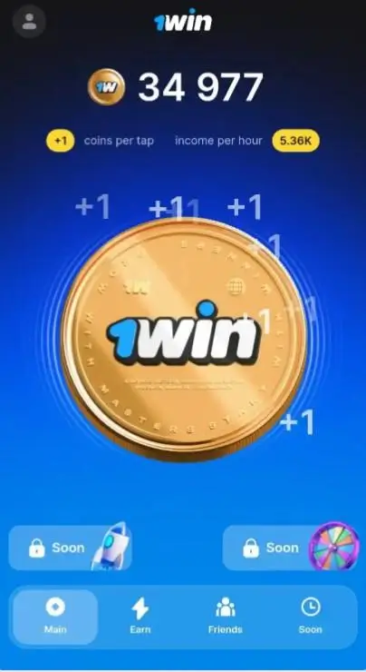 1win Clicker game